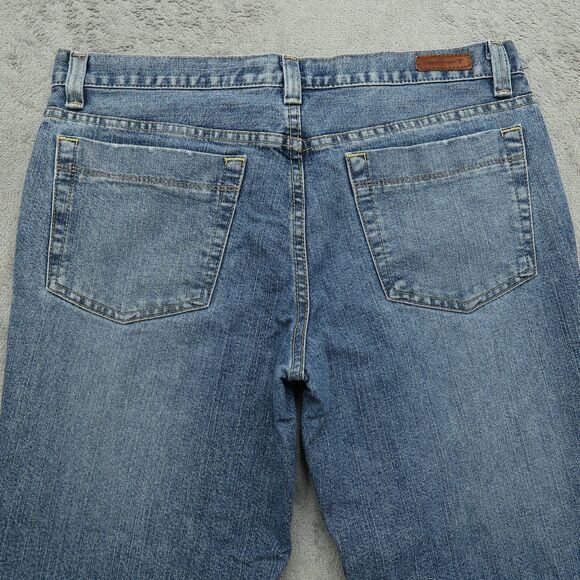 Calvin Klein Jeans Women's Size 8 Blue Mid-Rise Cropped Denim Pants 25" Inseam - Picture 14 of 16